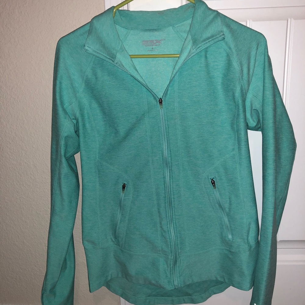 Teal jacket